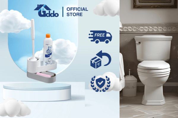 Bộ cọ toilet đa năng tiện lợi