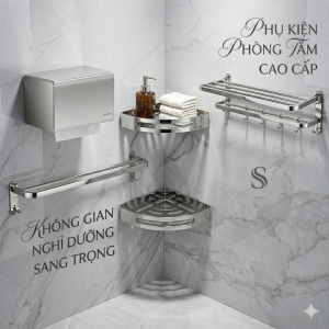 Kệ Inox Treo Tường Nhà Tắm - Giải Pháp Hoàn Hảo Cho Không Gian Sạch Đẹp