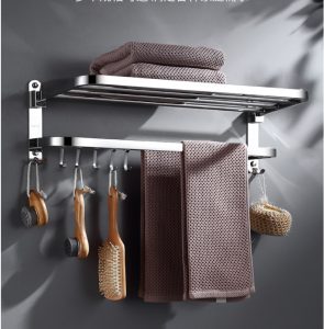 Kệ Nhà Tắm INOX 304 - Giá Treo Khăn Tắm Kích Thước 50cm
