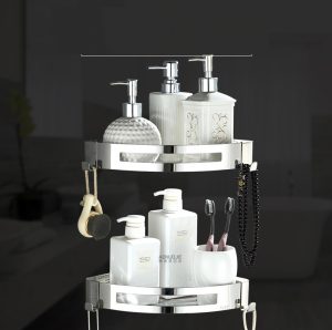 Kệ góc inox nhà tắm - Giải pháp hoàn hảo cho không gian nhỏ hẹp