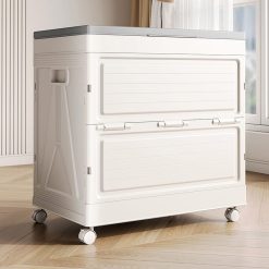 Hộp Đựng Quần Áo Cỡ Lớn OENONVN Có Bánh Xe, Gấp Gọn, Đựng Đồ Gia Dụng