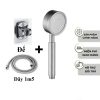 Vòi Hoa Sen Nhà Tắm INOX 304 Tăng Áp Kèm Dây Dẫn 1.5m OENONVN