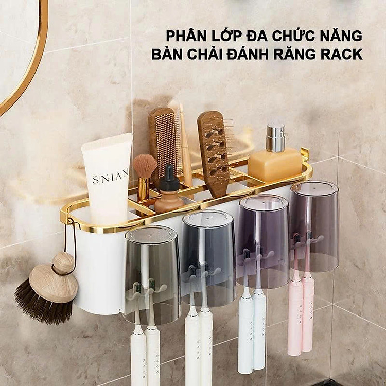 bộ nhả kem đánh răng