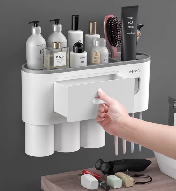cách lắp bộ nhả kem đánh răng