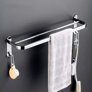 giá treo khăn nhà tắm inox 304
