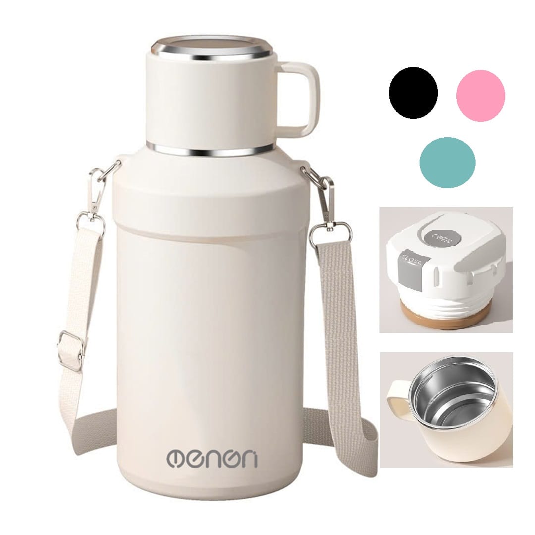 Bình giữ nhiệt 1.5 lít INOX 316 - Dùng Cho Camping, Du Lịch, Giữ Nhiệt Hiệu Quả