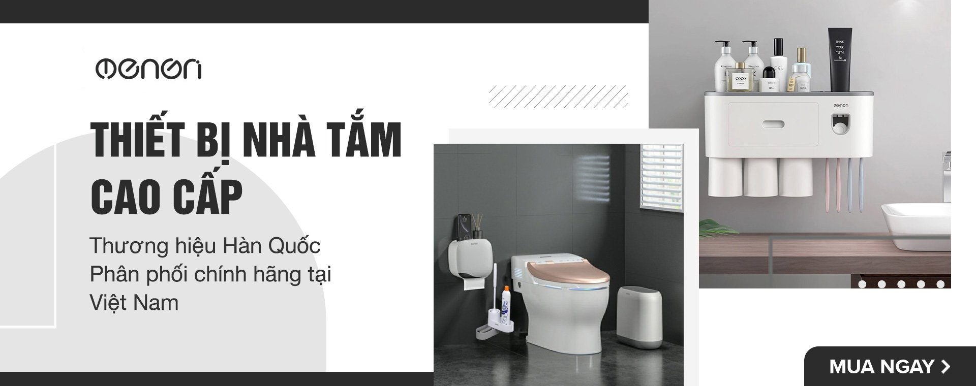 Phụ kiện nhà tắm dán tường: Giải pháp hoàn hảo cho không gian tắm gọn gàng và tinh tế