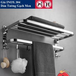Kệ để đồ nhà tắm inox - Giải pháp hoàn hảo cho không gian tắm của bạn