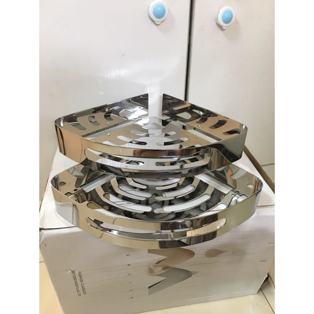 Kệ góc nhà tắm inox 304 - Giải pháp lý tưởng cho không gian nhỏ hẹp