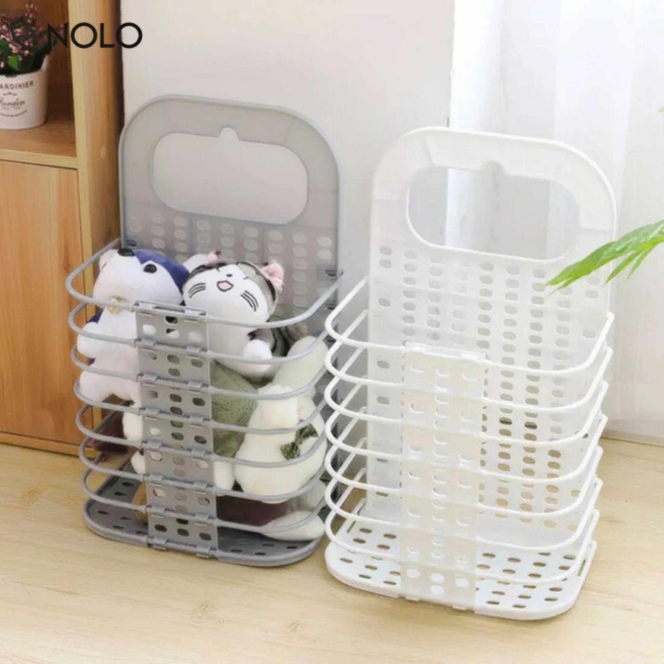Sọt quần áo gấp gọn tiết kiệm diện tích - Giải pháp thông minh