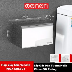 Hộp đựng giấy inox - Giải pháp hoàn hảo cho không gian làm việc