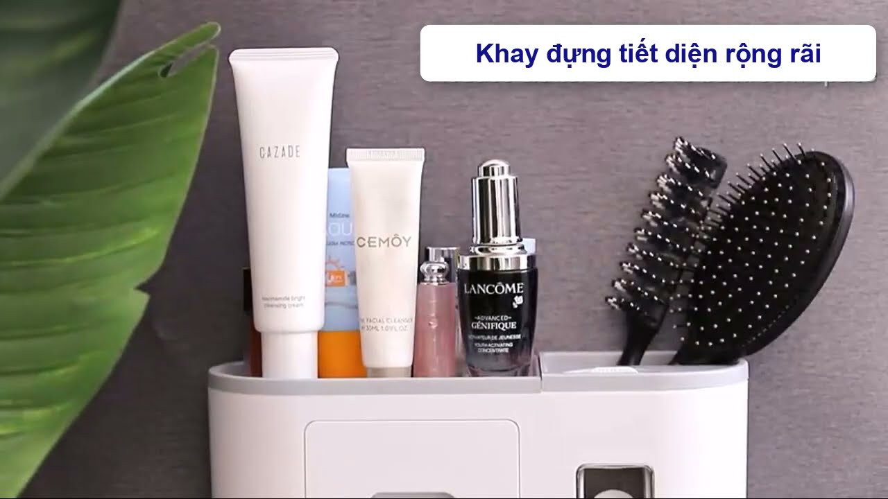 Giải pháp tối ưu với giá treo bàn chải dán tường thông minh