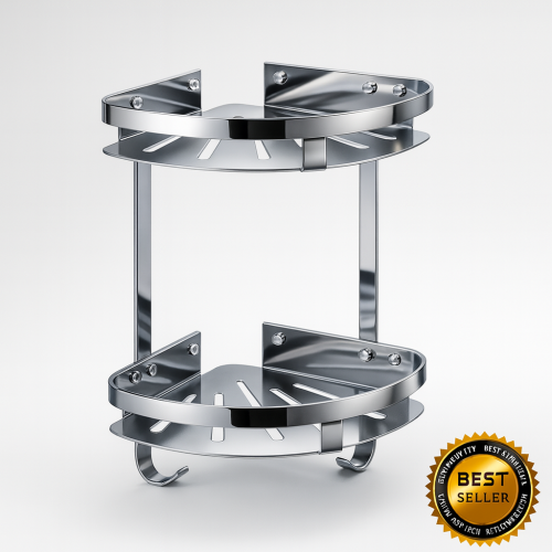 Kệ Góc INOX SUS304 Dán Tường Có Tốt Không? Ưu Điểm Và Kinh Nghiệm Chọn Mua