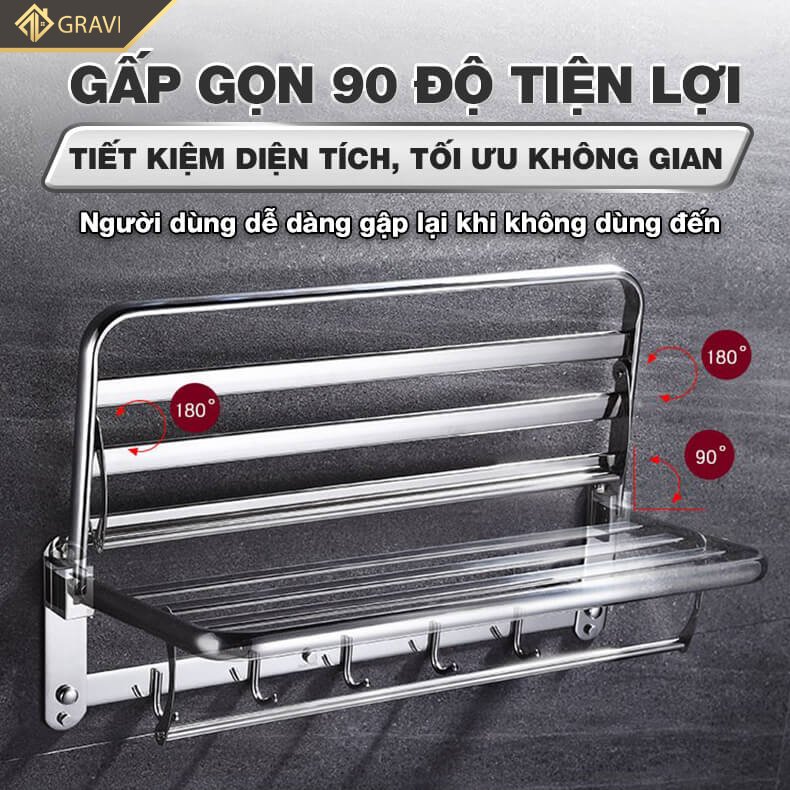 Top Mẫu Giá Treo Khăn Nhà Tắm INOX 304 Đẹp, Sang Trọng Được Ưa Chuộng.
