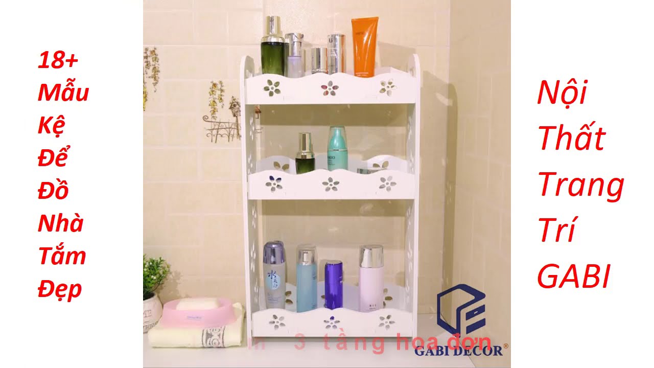 Bí quyết chọn mua giá để đồ nhà tắm bền đẹp sang trọng