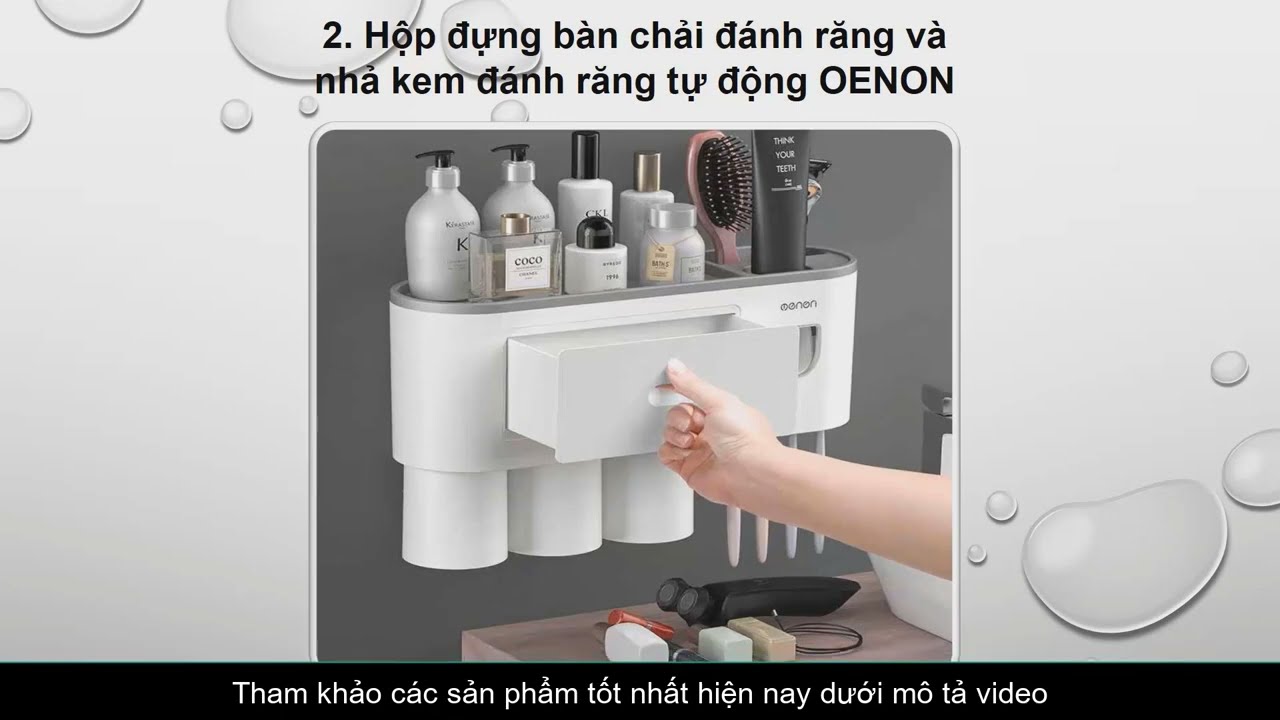 Bí quyết chọn mua kệ đựng bàn chải đánh răng gia đình bền