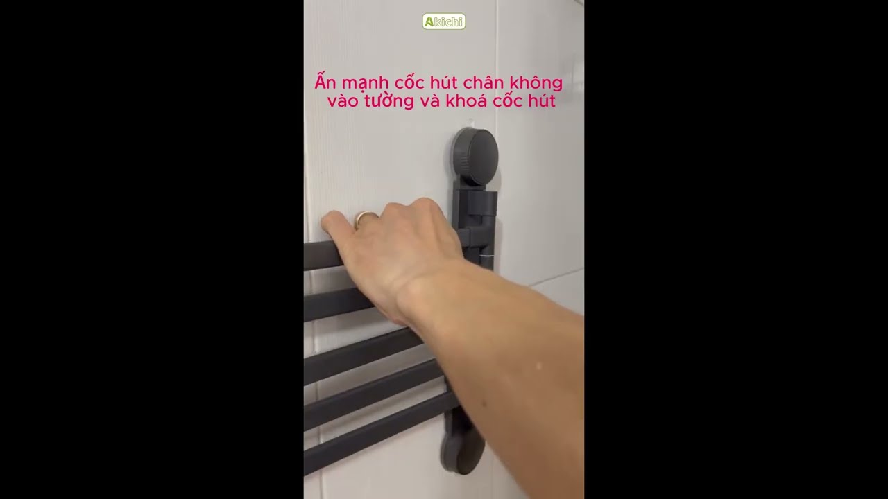 Giá treo khăn nhà tắm không cần khoan - Giải pháp tối ưu